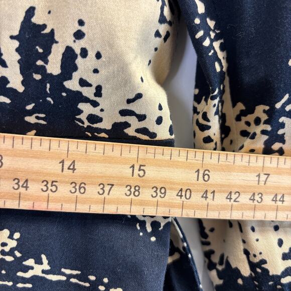 Grace Womens Career Artsy Abstract Blazer Jacket Size 8 Sophisticated Office - Picture 5 of 7